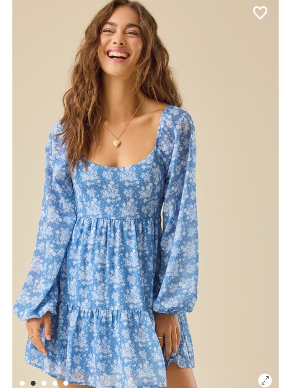 Altar'd State Dress, Sheila Floral Mini Dress - Picture 2 of 5